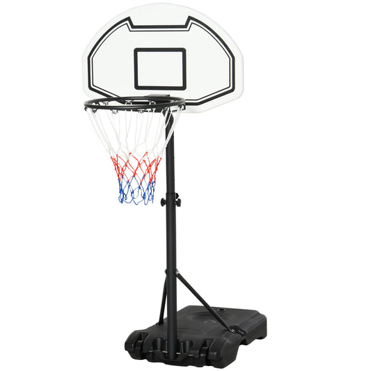 Outdoor Adjustable Basketball Hoop System For Pool Water Play