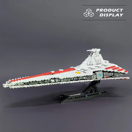 Interstellar Spaceship Combat Building Blocks Desktop Decor Model Set For Kids